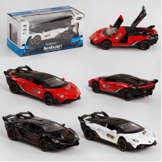 Машинка “ Авто Експерт“ - 11527 (72) 3 види, металопластик, 1:32, світло, звук, інерція, відчиняються двері, багажник, в коробці