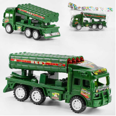 Машинка 1202 (160/2) “Військова техніка“, інерція, тріскачка, в пакеті