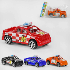 Машинка 168 (1440/2) “Поліційні машини“, 4 види, в пакеті