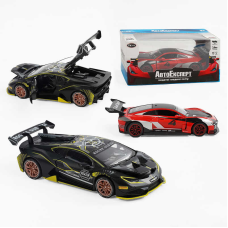 Машинка 20458 (48/2) “Авто Експерт“ 2 види, металопластик, 1:32, звук, світло, інерція, відкриваються двері, в коробці