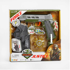 Військовий набір 34660 (72/2) 4 ігрові елементи, підсвічування, звуки, у коробці