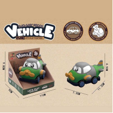 Машинка 2684 D3 (144) вініловий матеріал, двосторонній рух, інерція, в коробці