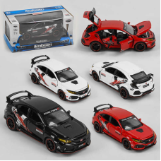 Машинка 33617 (72) “Авто Експерт“, 3 кольори, металопластик, 1:32, світло, звук, інерція, відчиняються двері, багажник, капот, в коробці