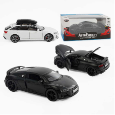 Машинка 37610 (48/2) “Авто Експерт“ 2 види, металопластик, 1:32, звук, світло, інерція, відкриваються двері, в коробці