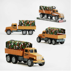 Машинка 601 (96/2) військова вантажівка, інерція, тент, у слюді