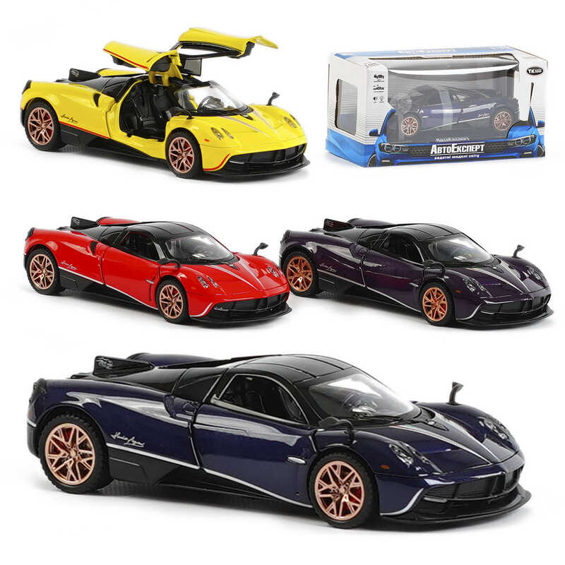 Машинка 67008 (48) “Авто Експерт“, 4 кольори, металопластик, 1:32, світло, звук, інерція, відчиняються двері, в коробці, МІКС