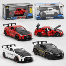 Машинка 700701 (72) “Авто Експерт“, 3 кольори, металопластик, 1:32, світло, звук, інерція, відчиняються двері, багажник, капот, в коробці