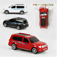 Машинка 8011-3 AC (160/2) 3 кольори, позашляховик, інерція, у пакеті, ВИДАЄТЬСЯ ТІЛЬКИ МІКС ВИДІВ