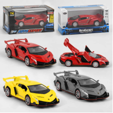 Машинка 81322 (72) “Авто Експерт“, 3 кольори, металопластик, 1:32, світло, звук, інерція, відчиняються двері, багажник, в коробці