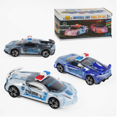 Машинка 866-3 (240/2) 3 кольори, колесо вільного ходу, звук, світло, у коробці, ВИДАЄТЬСЯ ТІЛЬКИ МІКС ВИДІВ