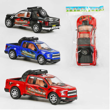 Машинка 9328 (72/2) 2 кольори, позашляховик, інерція, у пакеті, ВИДАЄТЬСЯ ТІЛЬКИ МІКС ВИДІВ