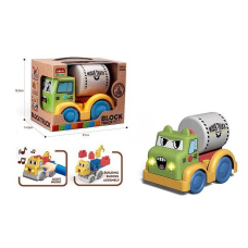 Машинка 9910 B (48/2) підсвічування, звуки транспорту, пісенька англійською, рухомі елементи, в коробці