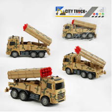 Машинка 999-38 (72/2) “Військова техніка”, інерція, рухома пускова установка, в пакеті