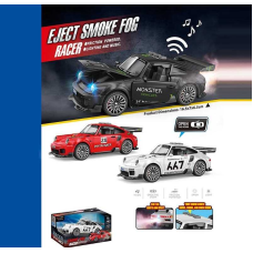 Машинка BSP 1 A (120/2) 3 кольори, інерція, звуки, мелодії, підсвічування, відкриваються дверцята, парогенерація, в коробці, ВИДАЄТЬСЯ ТІЛЬКИ МІКС ВИДІВ