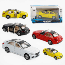 Машинка DL 47020 (48/2) “Авто Експерт“, 4 кольори, металопластик, масштаб 1:32, світло, звук, інерція, відчиняються двері, багажник та капот, в коробці, ВИДАЄТЬСЯ ТІЛЬКИ МІКС ВИДІВ