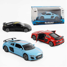 Машинка DL 69377 (48) “Авто Експерт“, 3 кольори,  металопластик, масштаб 1:32, світло, звук, інерція, відчиняються двері, багажник та капот, в коробці, ВИДАЄТЬСЯ ТІЛЬКИ МІКС ВИДІВ