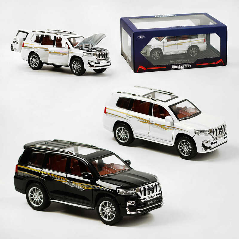 Машинка GT - 01744 (24/2) “Авто Експерт“, 2 кольори, металопластик, 1:24, звук, світло, інерція, рухомі елементи, у коробці