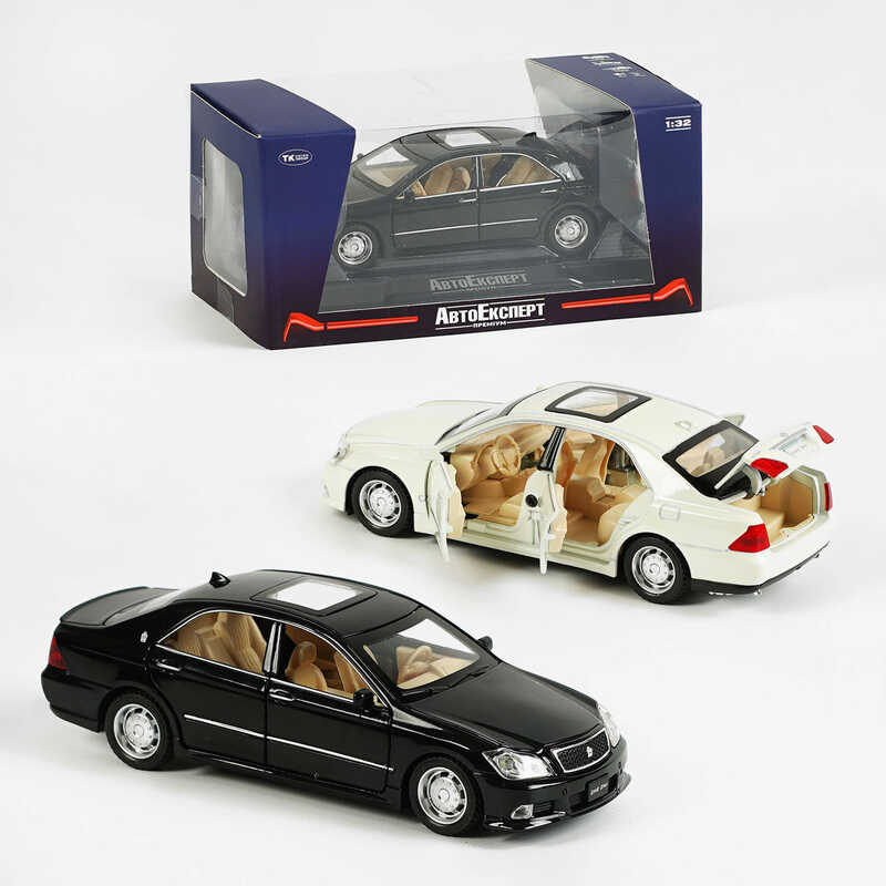 Машинка GT - 22055 (72/2) “Авто Експерт“, 2 кольори, металопластик, масштаб 1:32, звук, світло, інерція, рухомі елементи, в коробці