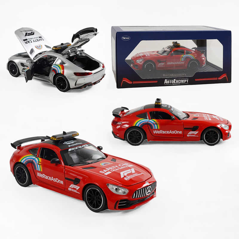 Машинка GT - 29500 (24/2) “Авто Експерт“, 2 види, металопластик, 1:24, звук, світло, інерція, відкриваються двері, у коробці, ВИДАЄТЬСЯ МІКС ВИДІВ