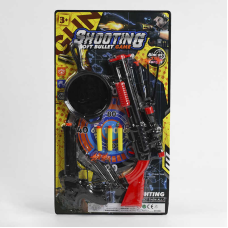 Військовий набір 888-19 (88/2) 3 види зброї, патрони на присосці, аксесуари, на листі