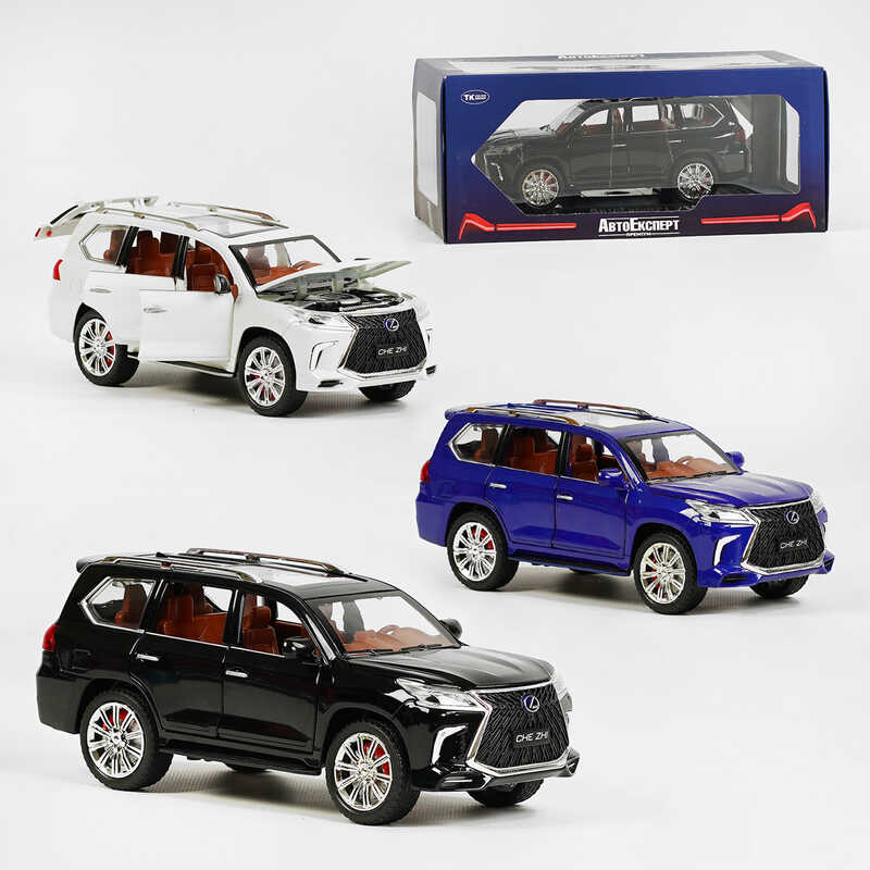 Машинка GT- 02063 (24/2) 3 види, “АвтоЕксперт“, металопластик, 1:24, звук, світло, інерція, рухомі елементи, у коробці, ВИДАЄТЬСЯ МІКС ВИДІВ