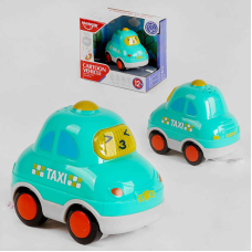 Машинка HE 0537-4 (96/2) “Таксі“, звукові та світлові ефекти, в коробці