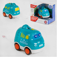 Машинка HE 0537-6 (96/2) “Поливальна машина“, звукові та світлові ефекти, в коробці