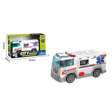 Машинка HH 3011-1 (48) інерція, на батарейках, спецтехніка, звук, підсвітка, в коробці