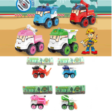 Машинка JD 1899-101 A (192/2) машинка-конструктор, викрутка, в пакеті, ВИДАЄТЬСЯ ТІЛЬКИ МІКС ВИДІВ