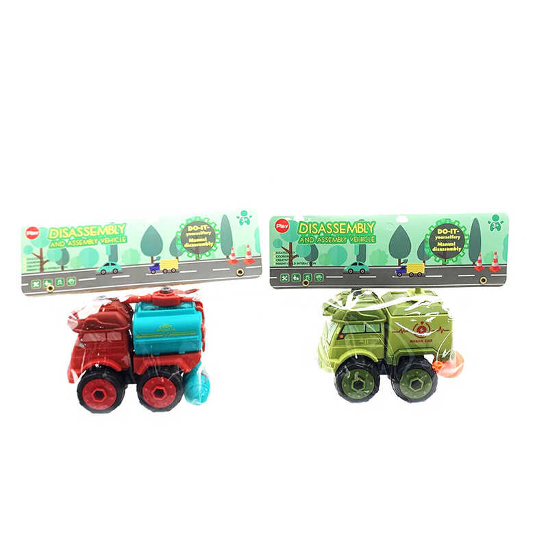 Машинка JD 1899-107 A (192/2) 2 види, машинка-конструктор, викрутка, в пакеті Машинка JD 1899-107 A (192/2) 2 види, машинка-конструктор, викрутка, в пакеті