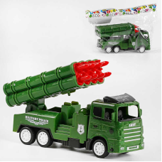 Машинка K 188-15 A (288/2) “Військова техніка“, інерція, в пакеті