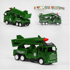 Машинка K 188-15 D (288/2) “Військова техніка“, інерція, у пакеті