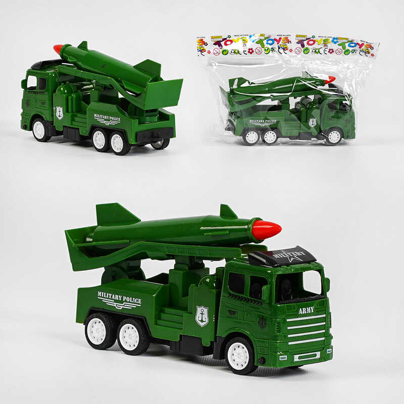 Машинка K 188-15 D (288/2) “Військова техніка“, інерція, у пакеті