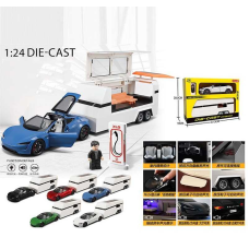 Машинка M 92321-6 (24) металопластик, інерція, підсвічування, звуки, пісня англ, відкриваються дверцята, трейлер, в коробці ВИДАЄТЬСЯ ТІЛЬКИ МІКС ВИДІВ