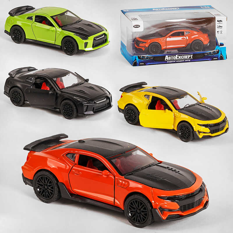 Машинка MG - 00142 (120/2) “Авто Експерт“, 4 види, 1:36, світло, звук, інерція, в коробці ВИДАЄТЬСЯ МІКС ВИДІВ