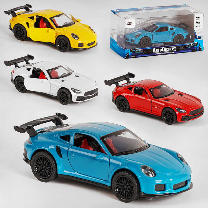 Машинка MG - 10253 (120/2) “Авто Експерт“, 4 види, 1:36, світло, звук, інерція, в коробці ВИДАЄТЬСЯ МІКС ВИДІВ