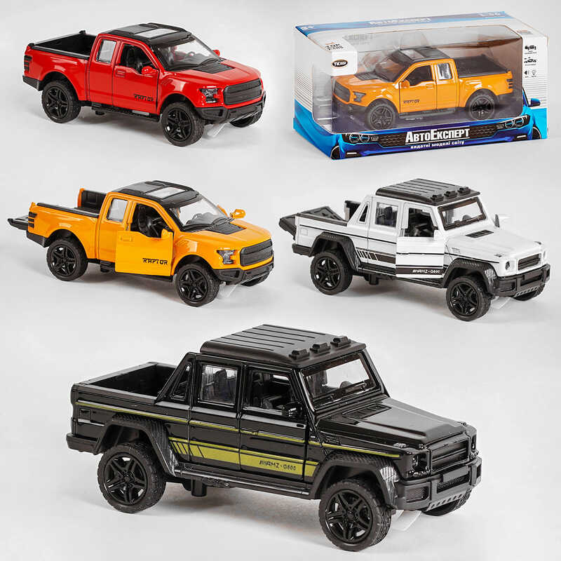Машинка MG - 20364 (120/2) “Авто Експерт“, 4 види, 1:36, світло, звук, інерція, в коробці ВИДАЄТЬСЯ МІКС ВИДІВ