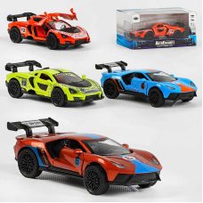 Машинка MG - 25603 (120/2) “Авто Експерт“ 4 види, металопластик, 1:36, звук, світло, інерція, відчиняються двері, в коробці ВИДАЄТЬСЯ МІКС ВИДІВ