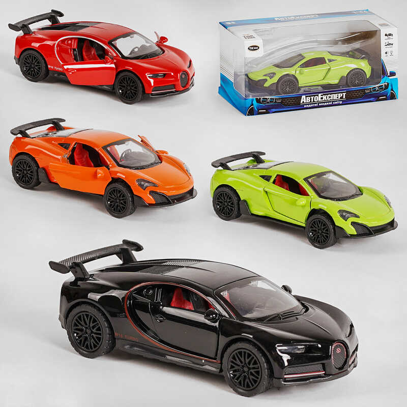 Машинка MG - 50697 (120/2) 4 види, “Авто Експерт“, 1:36, світло, звук, інерція, в коробці ВИДАЄТЬСЯ МІКС ВИДІВ