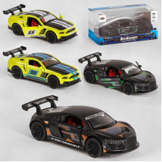 Машинка MG - 70519 (120/2) “Авто Експерт“, 2 види, по 2 кольори, 1:36, світло, звук, інерція, в коробці