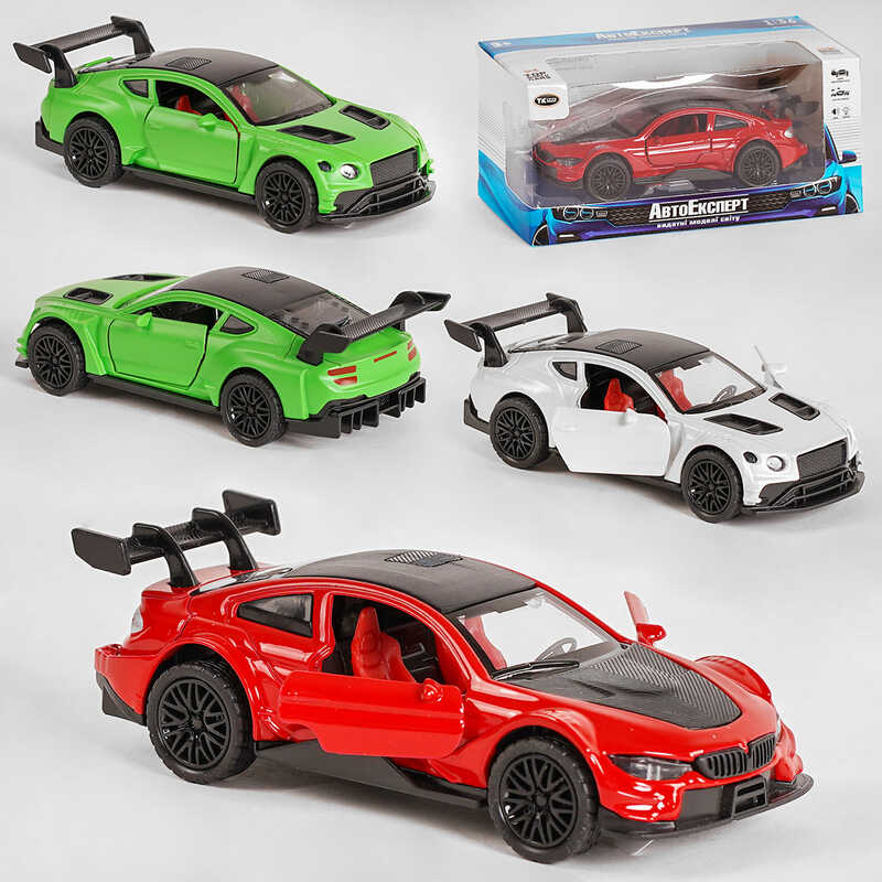 Машинка MG - 70833 (120/2) “Авто Експерт“, 3 види, світло, звук. інерція, в коробці ВИДАЄТЬСЯ МІКС ВИДІВ