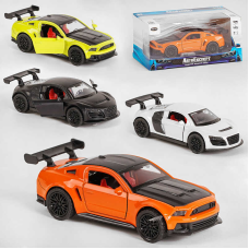 Машинка MG - 80915 (120/2) “Авто Експерт“, 4 види, 1:36, світло, звук, інерція, в коробці, ВИДАЄТЬСЯ ТІЛЬКИ МІКС ВИДІВ