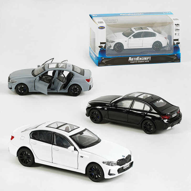 Машинка TK - 10105 (48/2) “Авто Експерт“, 3 кольори, металопластик, 1:32, звук, світло, інерція, рухомі елементи, в коробці, ВИДАЄТЬСЯ МІКС ВИДІВ