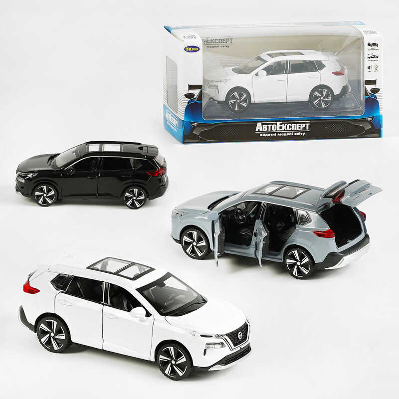 Машинка TK - 10415 (48/2) “Авто Експерт“, 3 кольори, металопластик, 1:32, звук, світло, інерція, рухомі елементи, в коробці, ВИДАЄТЬСЯ МІКС ВИДІВ