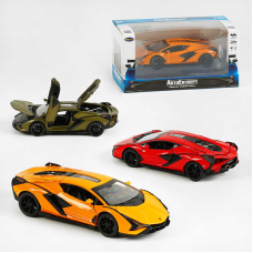 Машинка TK - 10517 (48/2) “Авто Експерт“, 3 кольори, металопластик, 1:32, звук, світло, інерція, рухомі елементи, в коробці, ВИДАЄТЬСЯ МІКС ВИДІВ