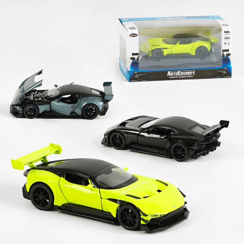 Машинка TK - 10601 (48/2) “Авто Експерт“, 3 кольори, металопластик, 1:32, звук, світло, інерція, рухомі елементи, в коробці, ВИДАЄТЬСЯ МІКС ВИДІВ