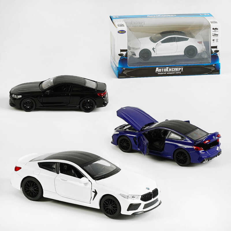 Машинка TK - 12340 (48) “Авто Експерт“, 3 кольори, металопластик, 1:32, звук, світло, інерція, рухомі елементи, в коробці, ВИДАЄТЬСЯ ТІЛЬКИ МІКС ВИДІВ