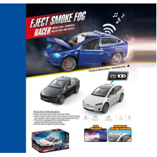 Машинка TSP 1 B (120/2) 3 кольори, інерція, звуки, мелодії, підсвічування, відкриваються дверцята, парогенерація, в коробці, ВИДАЄТЬСЯ ТІЛЬКИ МІКС ВИДІВ