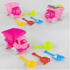 Машинка з пасочками 690 (72/2) 2 кольори, в сітці