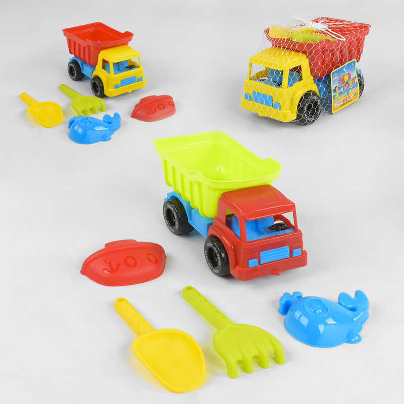 Машинка з пасочками 919 (72/2) 2 кольори, в сітці